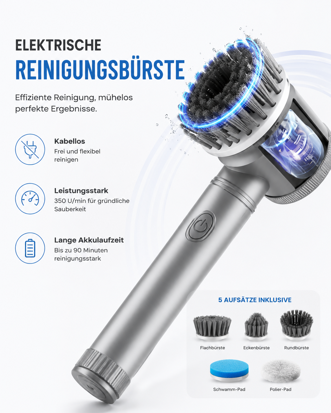 PowerClean™ Reinigungsbürste