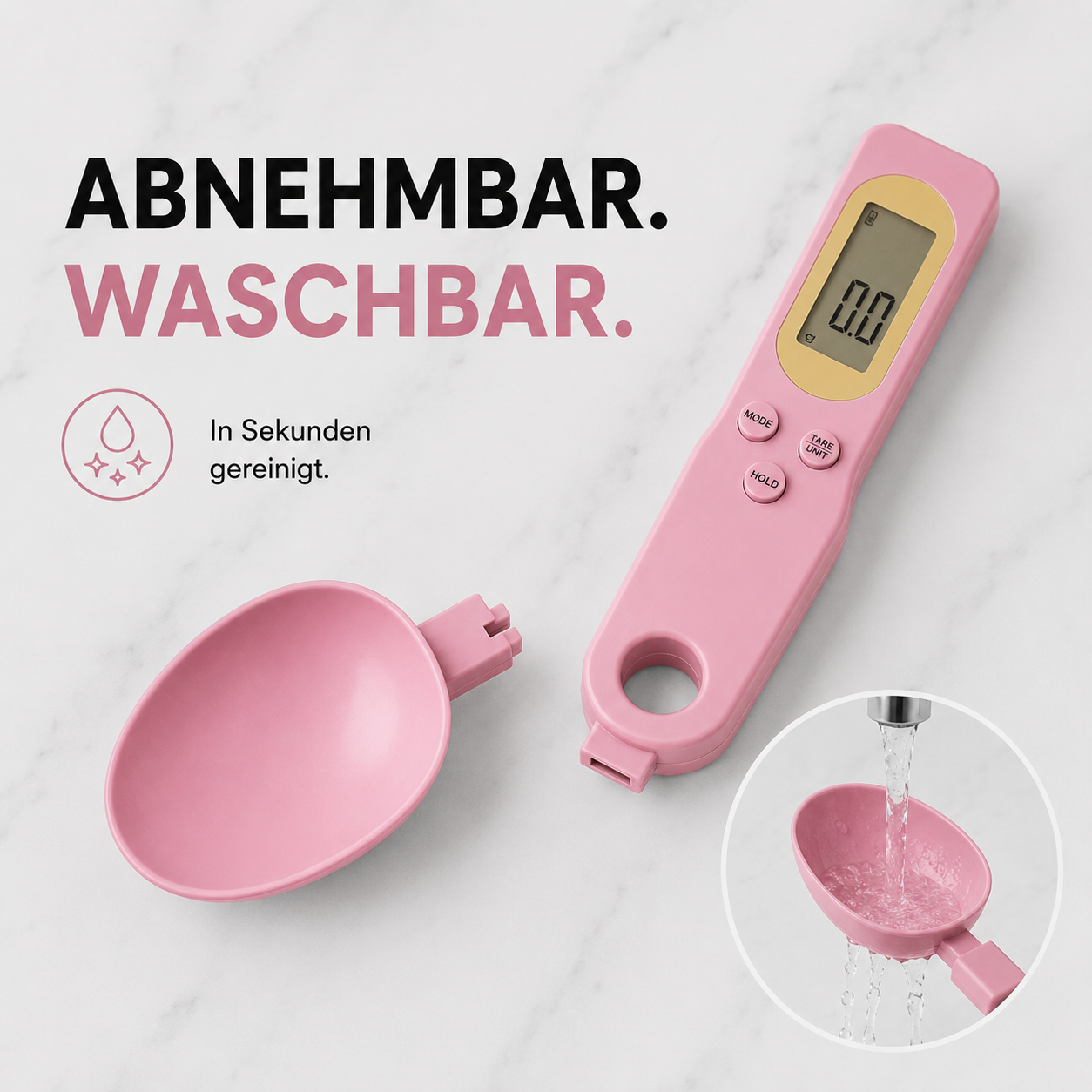 Mini Löffelwaage - Präzise Messung leicht gemacht!